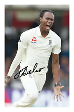 Jofra Archer Signed A4 Photo Print Autograph England Cricket