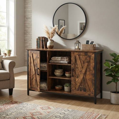 Rustic buffet table - buffet, &