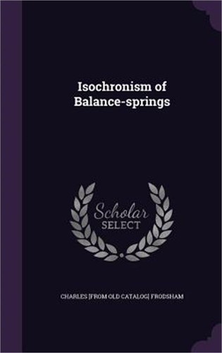 Isochronism balance springs - of, balance-springs