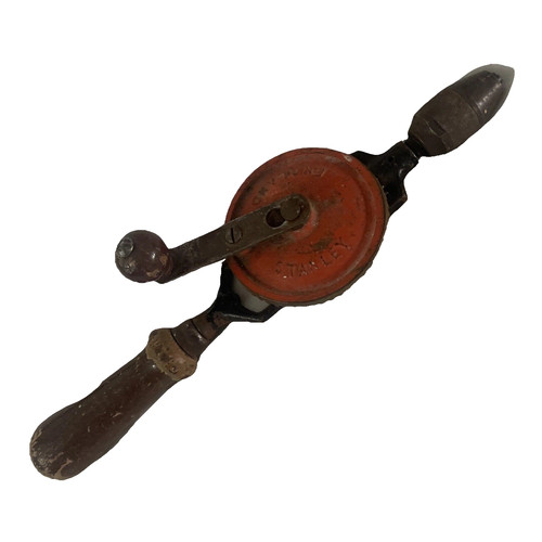 Stanley vintage hand drill red - vintage,