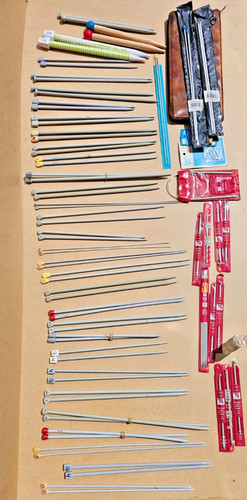 Vintage knitting needle job - knitting,
