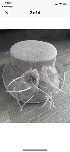 Ladies silver grey - silver, hat