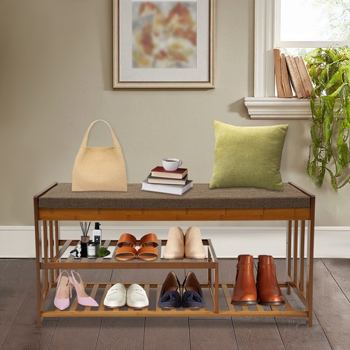 Shoe bench with cushion - bench,