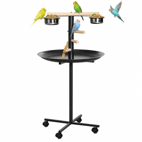 Pawhut metal bird table - metal,