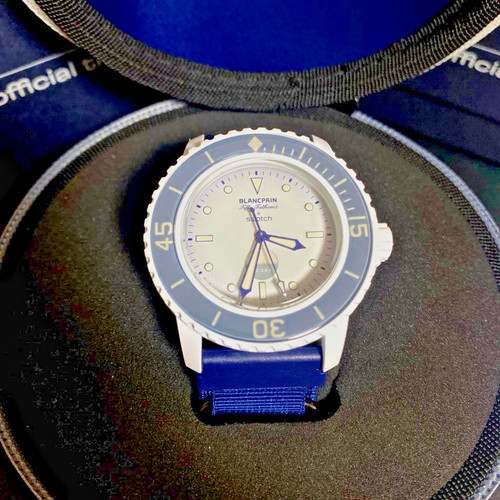 Swatch blancpain bioceramic - swatch, x
