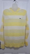 Lacoste Men's Medium Striped V