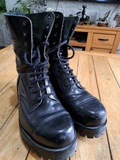 Shelleys Of London Rangers Combat Boots, Steel Toecap, Size 7 Rare Boots