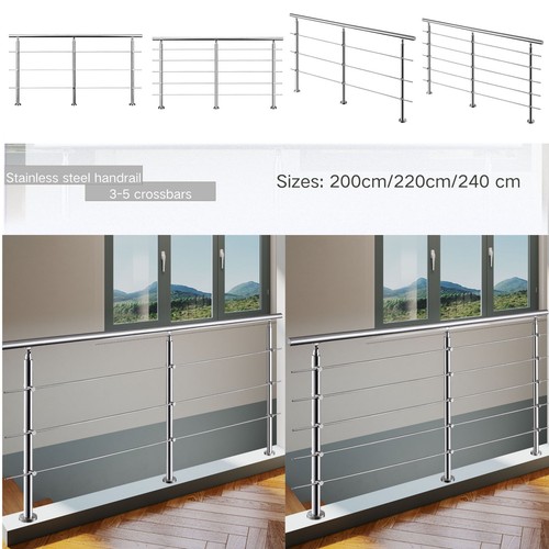 Stainless steel handrails for