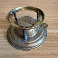 Antique Brass Spirit Kettle Stand & Burner