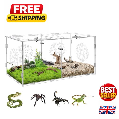 Acrylic terrarium large - acrylic,