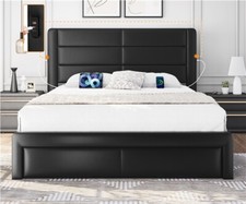 King/Queen Upholstered Bed