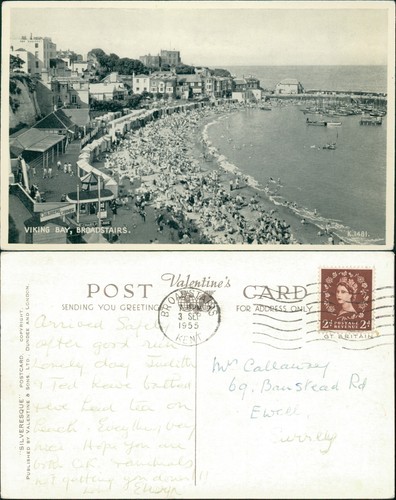 Broadstairs viking bay k1481 - broadstairs,