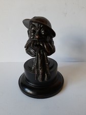 Old Bill Lorry mascot. Bruce Bairnsfather old Bill. Old Bill bonnet mascot.