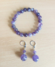 Dream amethyst bracelet - amethyst,