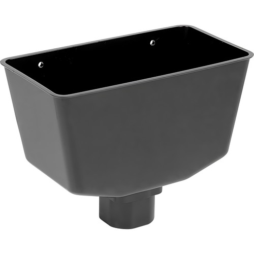 Aquaflow gutter hopper black - gutter,