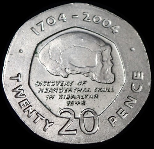 Gibraltar pence 2004 - gibraltar,