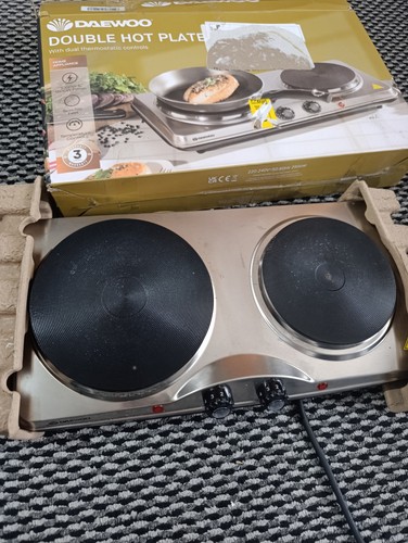 Daewoo double hot plate - hot,