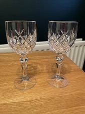 Crystal Wine Glasses Set of 2