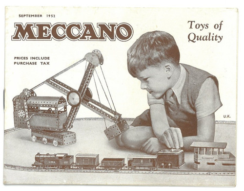 Meccano catalogue 1952 hornby - meccano,
