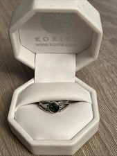 Korite Green Ammolite Sterling