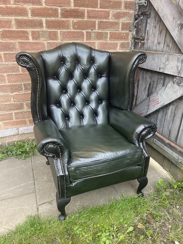 Chesterfield wingback chair - wingback,