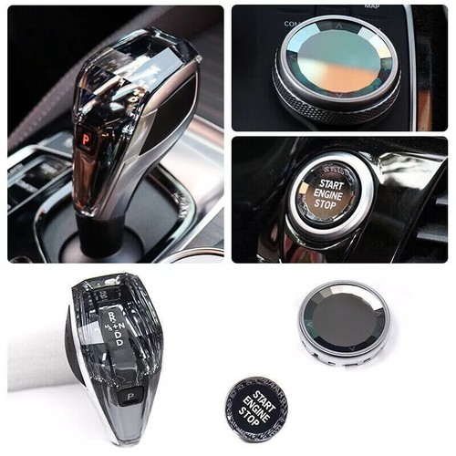 Crystal gear shifter knob - gear,