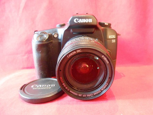 Canon eos - 33, lens
