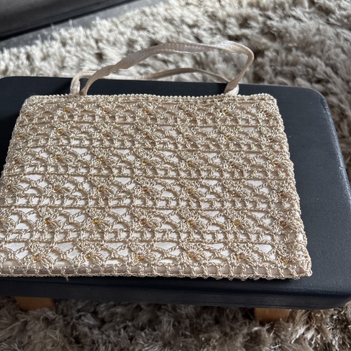 Little next crochet bag cream - bag,