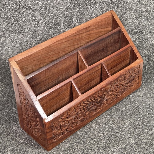 Vintage hand carved wooden - vintage,