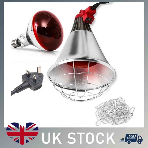 Infrared heat lamp - with, bulb