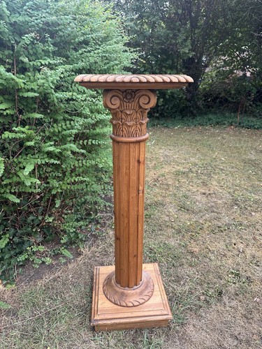 Carved wooden brown ornamental - brown,