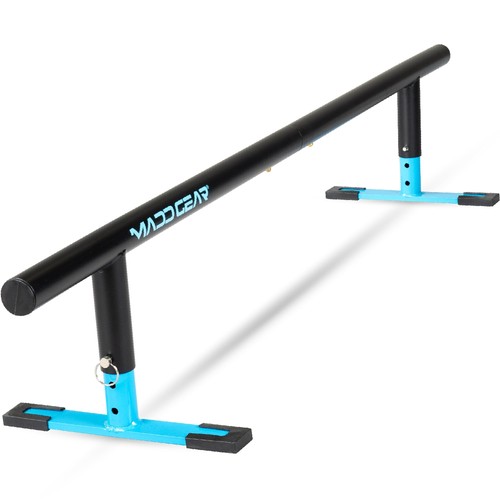 Blue round grind rail - 55",