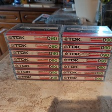 TDK  D  C-90  blank Cassette