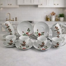 22 piece tea set 10x cups 12x
