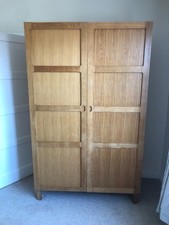 Habitat Radius Oak 2-Door Double Free-Standing Wardrobe -missing fixings