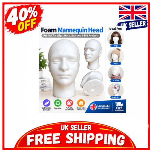 Men foam head polystyrene - men’s,