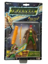 Highlander The Animated Series Quentin Figure Prime-Time Vintage RARE MOC