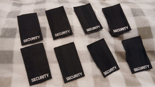 Security epaulettes sets - security,