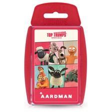 Winning Moves Top Trumps: World of Aardman Complete Card Game 2 Players Aged 8+