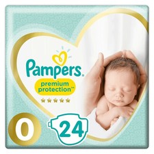 PAMPERS PREMIUM PROT SIZE 0