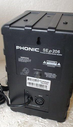 Phonic 206 black - phonic, se-206