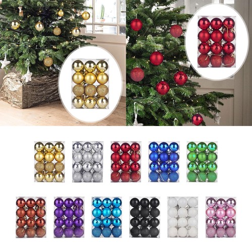 Christmas baubles - 24,