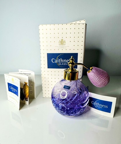 Violet perfume bottle - bottle, w/