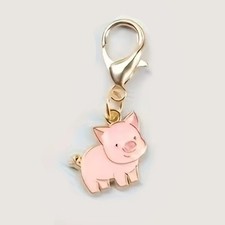 Mini Metal Pink Pig Piglet