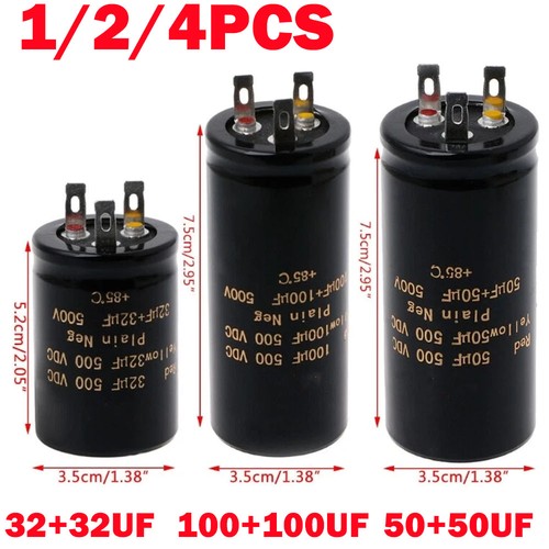 32uf 100 100uf 50uf - 100+100uf, 50+50uf