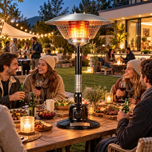 Table top patio - table, gas