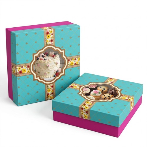 Fold flat window - window, cake