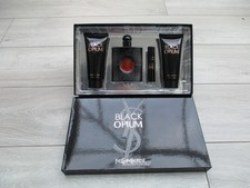 YSL Black Opium Perfume Gift Set EDP 100ml 15ml Spray Body Lotion Shower Gel Box