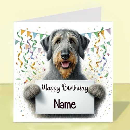 Personalised irish wolfhound - personalised,