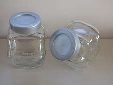 2 IKEA Forvar Storage Jars